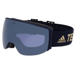 Marcolin Deutschland GmbH Adidas SP0053  Unisex-Skibrille Vollrand Monoscheibe Kunststoff-Gestell, Blau