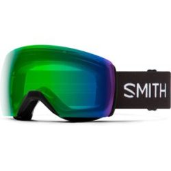 Safilo GmbH Smith SKYLINE XL Unisex-Skibrille Vollrand Monoscheibe Kunststoff-Gestell, Schwarz