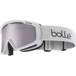 Seaport-OLDM Bollé Y7 OTG Unisex-Skibrille Vollrand Monoscheibe Kunststoff-Gestell, Weiß