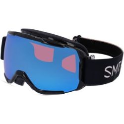 Safilo GmbH Smith GROM Unisex-Skibrille Vollrand Monoscheibe Acetat-Gestell, Schwarz