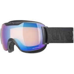 Uvex Sports Uvex DOWNHILL 2000 S CV  Unisex-Skibrille Vollrand Monoscheibe Kunststoff-Gestell, Schwarz