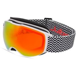 Julbo ECHO J753  Jugend-Skibrille Vollrand Monoscheibe Kunststoff-Gestell, Schwarz