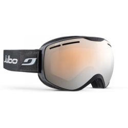 Julbo J7501 Unisex-Skibrille Vollrand Monoscheibe Kunststoff-Gestell, Schwarz