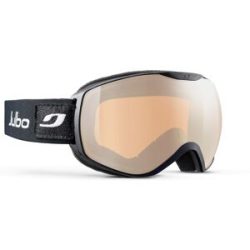 Julbo ISON J745 Unisex-Skibrille Vollrand Monoscheibe Kunststoff-Gestell, Schwarz