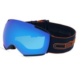 Seaport-OLDM Cébé ICONE  Unisex-Skibrille Vollrand Monoscheibe Kunststoff-Gestell, Blau