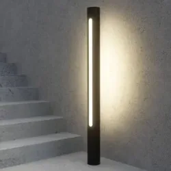 LED Wegeleuchte Tomas Lucande, alu / grau / zink, Aluminium, Modern, LED Außenleuchte