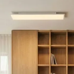 LED Panel Arthur Arcchio, weiß / opal, für Wohn- / Esszimmer, Kunststoff, Modern, LED Panel