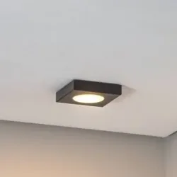 Deckenlampe Hero SIGMA, dimmbar, schwarz, für Flurbereich, Metall, Deckenlampe
