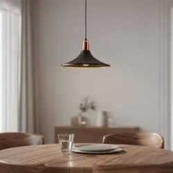 Hängelampe AV-4106-M28-BSY Avonni, dimmbar, schwarz, für Wohn- / Esszimmer, Metall, Pendelleuchte