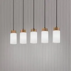 Glas Hängelampe Markus Lamkur, dimmbar, weiß / opal, für Wohn- / Esszimmer, Glas, Skandinavisch, Pendelleuchte