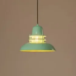 Hängelampe Lorenz ROYALTECH, dimmbar, grün, für Wohn- / Esszimmer, Metall, Vintage, Pendelleuchte