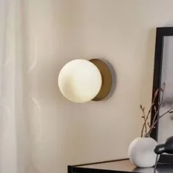 Wandlampe Minerva K1 EMIBIG LIGHTING, dimmbar, schwarz, für Flurbereich, Metall, Wandleuchte, Wandlampe Innen