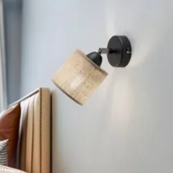 Wandlampe Adeline Luminex, dimmbar, schwarz, für Wohn- / Esszimmer, Metall, Wandleuchte, Wandlampe Innen