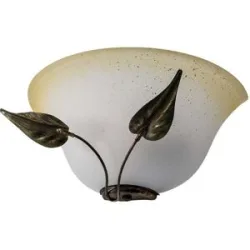Wandlampe Mira ONLI, dimmbar, bronze / altmessing, für Wohn- / Esszimmer, Metall, Wandleuchte, Wandlampe Innen