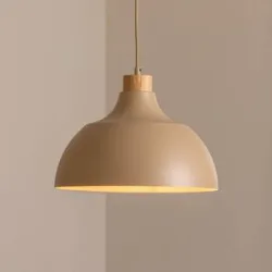 Hängelampe Kaitt Envostar, dimmbar, braun / rost, für Wohn- / Esszimmer, Metall, Skandinavisch, Pendelleuchte