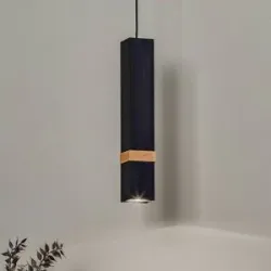 Hängelampe Vidar Eko-Light, dimmbar, schwarz, für Wohn- / Esszimmer, Metall, Modern, Pendelleuchte