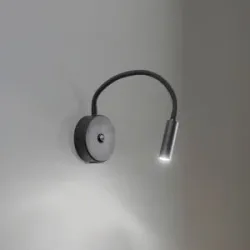 Wandlampe Lagos USB TK Lighting, schwarz, für Schlafzimmer, Metall, Modern, Wandleuchte, Wandlampe Innen