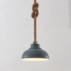 Hängelampe Chaby Lindby, dimmbar, alu / grau / zink, für Wohn- / Esszimmer, Metall, Vintage, Pendelleuchte