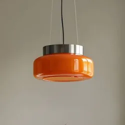 Designer Hängelampe BonBon ALDEX, dimmbar, gelb / orange, für Wohn- / Esszimmer, Design, Pendelleuchte