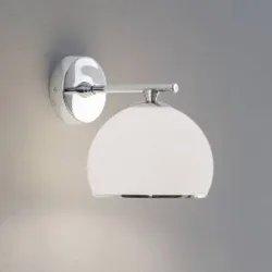 Wandlampe Mina Euluna, dimmbar, alu / grau / zink, für Wohn- / Esszimmer, Metall, Modern, Wandleuchte, Wandlampe Innen