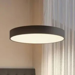 Hängelampe Noabelle Arcchio, dimmbar, schwarz, für Küche, Metall, Modern