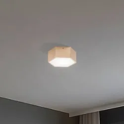 LED Deckenlampe Libre Argon, messing / gold, für Wohn- / Esszimmer, Metall, LED Deckenleuchte