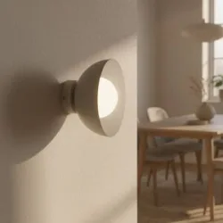 Wandlampe Bibi K1 EMIBIG LIGHTING, dimmbar, creme / amber, für Wohn- / Esszimmer, Glas, Modern, Wandleuchte, Wandlampe Innen