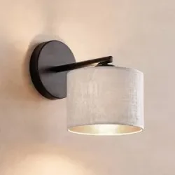 Wandlampe Jari EMIBIG LIGHTING, dimmbar, weiß / opal, für Wohn- / Esszimmer, Textil / Stoff / Seide, Wandleuchte, Wandlampe Innen