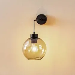 Wandlampe Cubus TK Lighting, dimmbar, klar / transparent, für Wohn- / Esszimmer, Glas, Modern, Wandleuchte, Wandlampe Innen