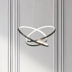 Hängelampe Empoli Milagro Lighting, schwarz, für Wohn- / Esszimmer, Metall, Modern