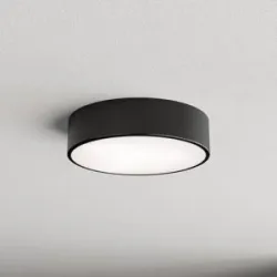 Deckenlampe mit Bewegungsmelder Cleo 300 TEMAR LIGHTING, schwarz, für Wohn- / Esszimmer, Metall, Modern, Deckenlampe mit Sensor