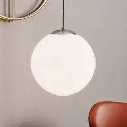 Hängelampe Dione ALDEX, dimmbar, weiß / opal, für Wohn- / Esszimmer, Glas, Modern, Pendelleuchte