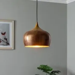 Hängelampe Berceste 211-S Opviq, dimmbar, messing / gold, für Wohn- / Esszimmer, Metall, Pendelleuchte