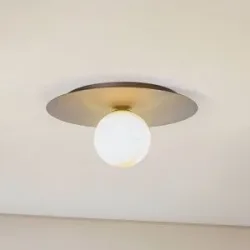 Deckenlampe Solar EMIBIG LIGHTING, dimmbar, schwarz, für Wohn- / Esszimmer, Metall, Modern, Deckenlampe