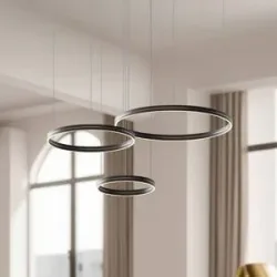 Hängelampe Gravity Milagro Lighting, schwarz, für Wohn- / Esszimmer, Metall, Modern