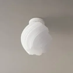 Deckenlampe Nuvia Lindby, dimmbar, weiß / opal, für Wohn- / Esszimmer, Modern, Deckenlampe