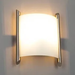Wandlampe Filippa Lindby, dimmbar, alu / grau / zink, für Flurbereich, Metall, Modern, Wandleuchte, Wandlampe Innen