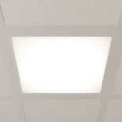 LED Panel Vinas Arcchio, weiß / opal, für Arbeitszimmer / Büro, Kunststoff, Modern, LED Panel