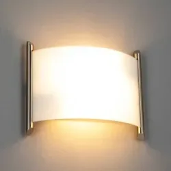 Wandlampe Filippa Lindby, dimmbar, weiß / opal, für Flurbereich, Metall, Modern, Wandleuchte, Wandlampe Innen