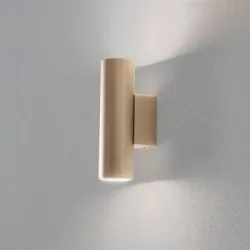 Wandlampe Marion Plus Argon, dimmbar, messing / gold, für Wohn- / Esszimmer, Metall, Modern, Wandleuchte, Wandlampe Innen