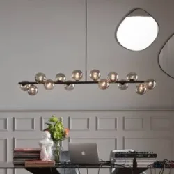 KARE Design - Hängeleuchte Scala Balls  150, One Size, Schwarz