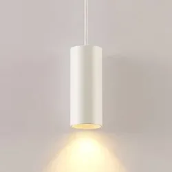 Hängelampe Ejona Arcchio, dimmbar, weiß / opal, für Flurbereich, Aluminium, Modern, Pendelleuchte
