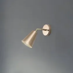 Wandlampe Evander Opviq, dimmbar, messing / gold, für Wohn- / Esszimmer, Metall, Wandleuchte, Wandlampe Innen