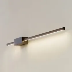 Wandlampe Skalia Lucande, schwarz, für Wohn- / Esszimmer, Aluminium, Modern, LED Wandleuchte, Wandlampe Innen