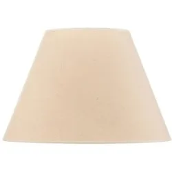 Lampenschirm Pseudosofia für Stehlampe beige Duolla, Textil / Stoff / Seide