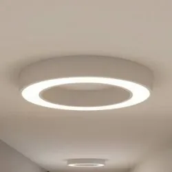 LED Deckenlampe Sharelyn Arcchio, dimmbar, weiß / opal, für Küche, Aluminium, Modern, LED Deckenleuchte