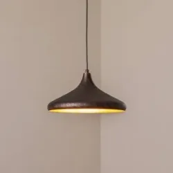 Hängelampe Barek Opviq, dimmbar, schwarz, für Wohn- / Esszimmer, Metall, Pendelleuchte