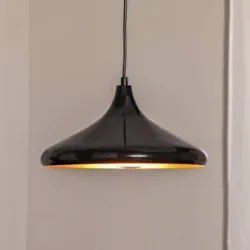 Hängelampe Hängeleuchte Berceste 207-S Opviq, dimmbar, schwarz, für Wohn- / Esszimmer, Metall, Pendelleuchte