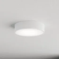 Deckenlampe mit Bewegungsmelder Cleo 300 TEMAR LIGHTING, weiß / opal, für Flurbereich, Metall, Modern, Deckenlampe mit Sensor