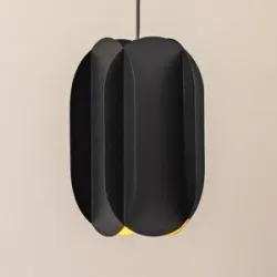 Hängelampe Corner Opviq, dimmbar, schwarz, für Wohn- / Esszimmer, Metall, Modern, Pendelleuchte